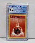 CGC 8.5 Fire Energy 98/102 SHADOWLESS 1999 Pokemon Base Set Card Graded Subgrade