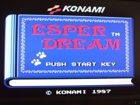 Esper Dream Nintendo Famicom Disk FCD KONAMI 1987 In Stock Japan import