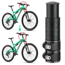 Mountain Bike Handlebar Front Fork Stem Riser Extender Extension Head Up Adaptor
