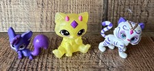 Shimmer Shine Mini Figures Toppers Genie Pet 3 Pc Lot Mahal, Parisa, Priya