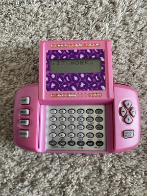 Vtg SMS Text Messenger Organizer Children's Handheld Wireless Cyber Gear 90s Y2K
