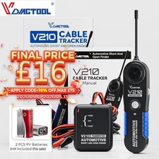 VDIAGTOOL V210 Automotive Open Short Wire Breaker Finder Circuit Tester DC 6-42V