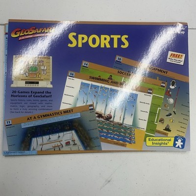 GeoSafari (EI-8766) Sports Electronic Learning Game 20 Cards Expansion Pack