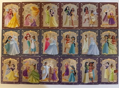 Card Fun Disney Princess Diary Card DPO2-SSR 1-18 Set Jasmine Ariel Snow White