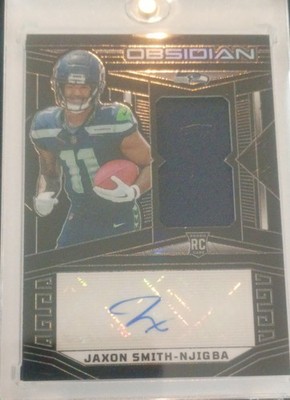 2023 Panini Obsidian - Rookie Jersey Autographs Jaxon Smith-Njigba #203 /199...