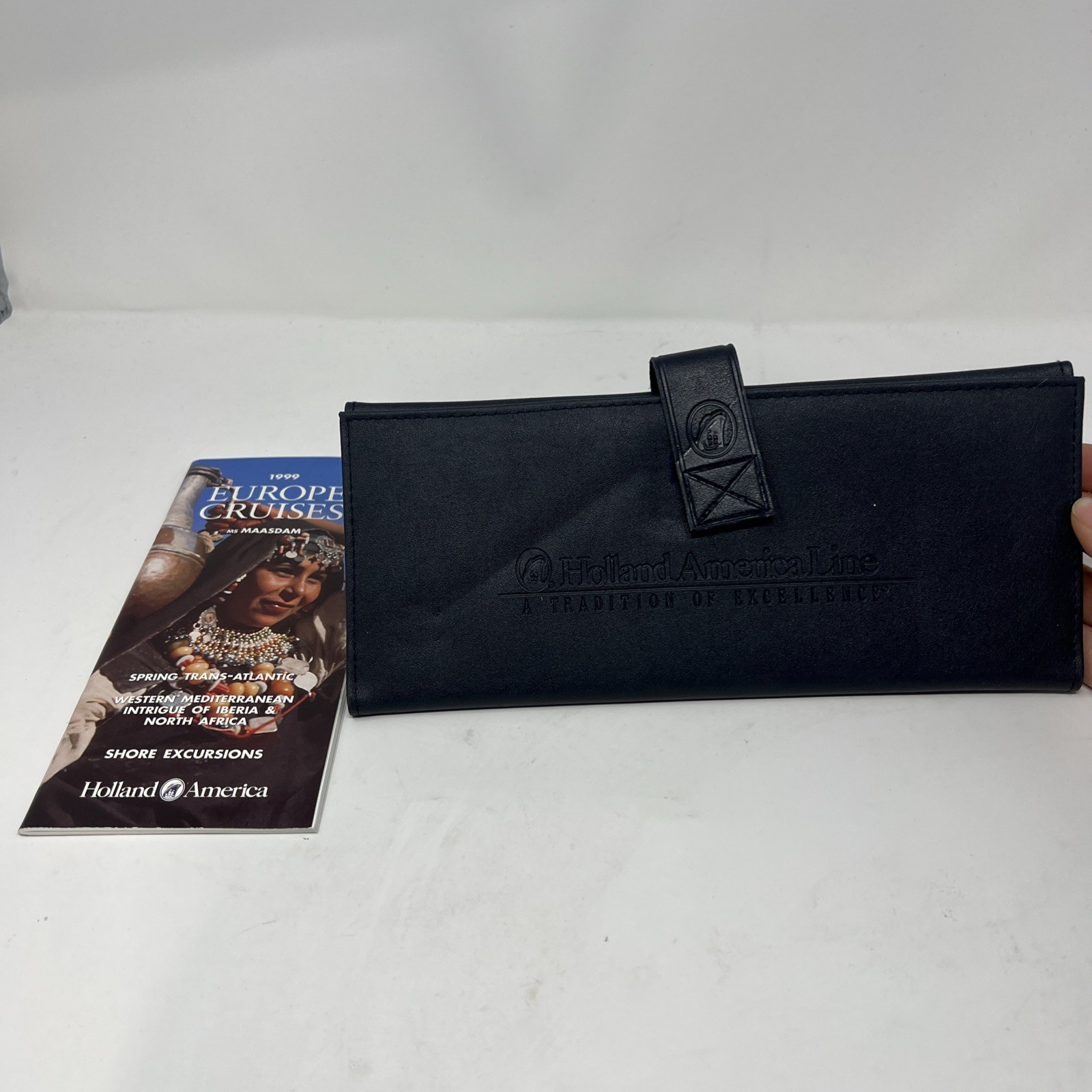Holland America Travel Wallet Passport Ticket Document Holder Organizer Vacation