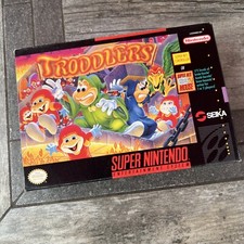 Troddlers Snes Box Only Super Nintendo Original