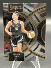 2024 Panini Select WNBA Kelsey Plum #105 Premier Level Las Vegas Aces