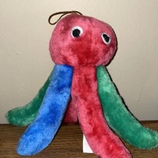 Stuffed Octopus Multicolored 7
