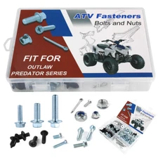 160 PCS Full Frame Fairing Bolts Kit Fit For POLARIS PREDATOR 500 2005-2007