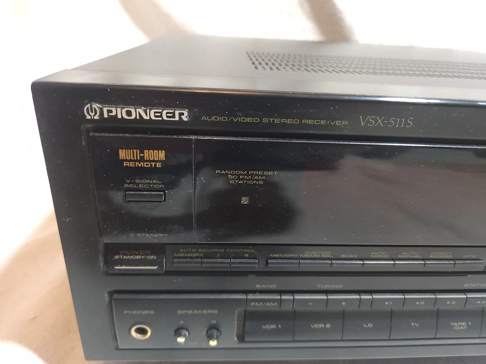 Pioneer VSX-511S AV Receiver Amplifier Tuner Stereo Dolby Pro-Logic Home - Image 2 of 4