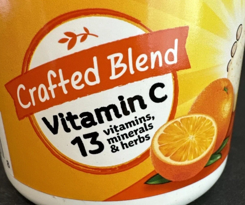 Vitamina C en el aire + 13 vitaminas 200ct comprimidos masticables con sabor a cítricos 06/2026+ Foto 3 de 4