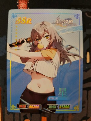 Honkai Star Rail Stelle HK-SSR-036 Holo Rare Goddess Story Anime Cards