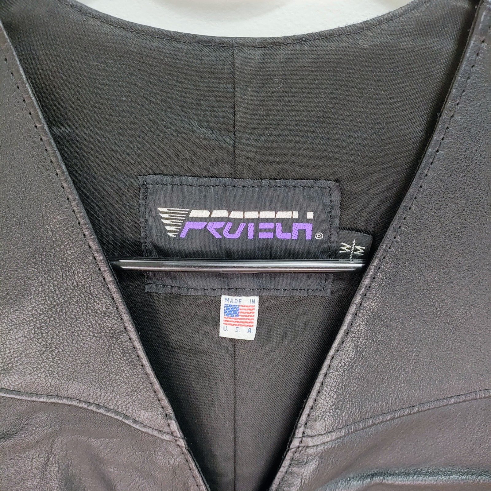Protech Performance Leather Vest USA Made Buffalo… - image 4