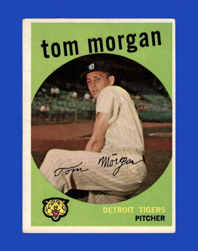 Tom Morgan trading card