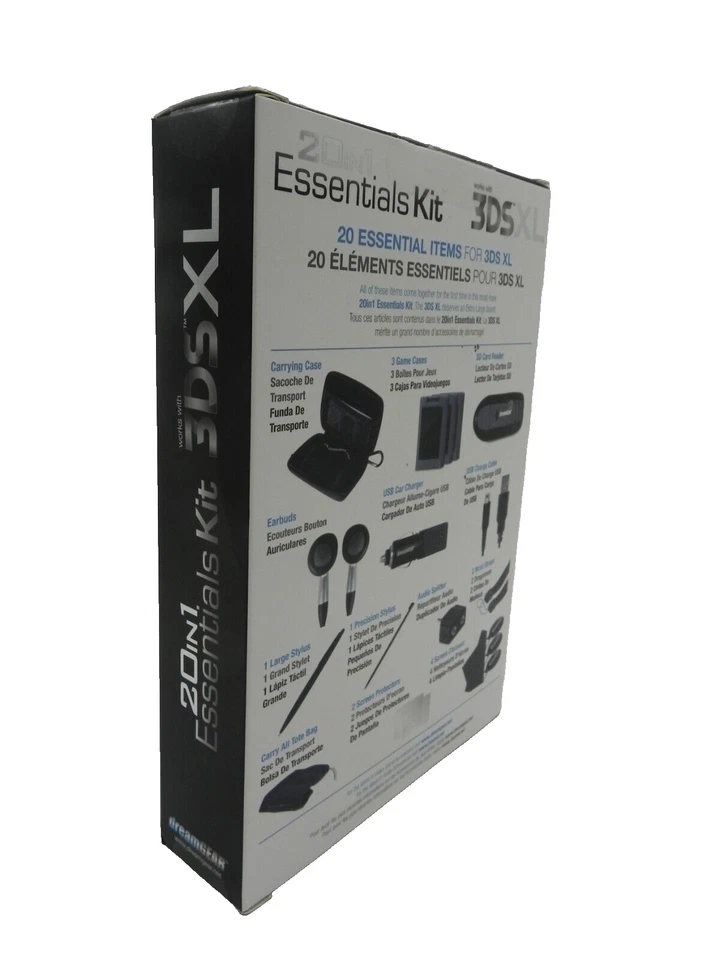 Dreamgear DG3DSXL-2250, 20 en 1 Essentials Kit para Nintendo 3DSXL, Nuevo Envío Gratis Foto 4 de 4