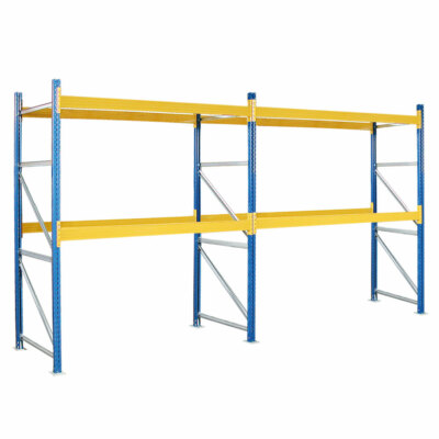 Palettenregal, HxBxT 3000 x 5710 x 1100 mm, Fachlast 1800 kg/Tragbalkenpaar