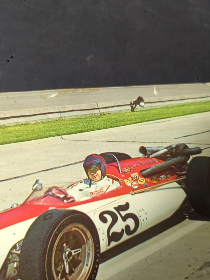 1968 Lloyd Ruby/Gene White Company, 6" x 9" Jumbo Postcard, Indianapolis 500 - Image 3 of 4