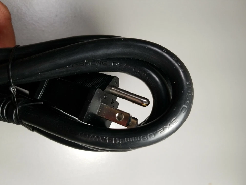  I-Sheng SP-305B E55943 Black Power Cord 7A 125V IS-014 #2 - Image 2 of 4