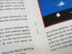 Captain Skyhawk Aut&eacute;ntico Original NES Nintendo Manual Solo