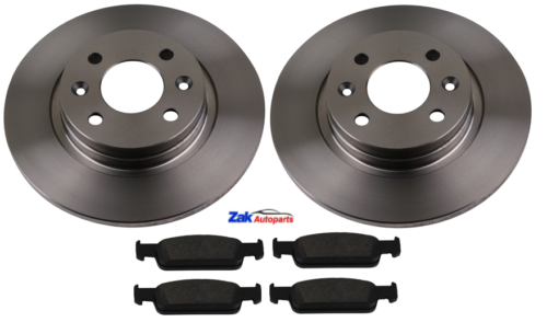 FOR DACIA SANDERO STEPWAY 2012-2015 FRONT BRAKE DISCS AND PAD SET NEW - Picture 1 of 3