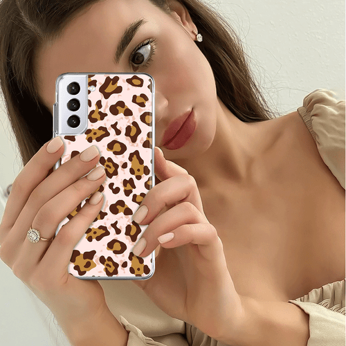 Handyhülle Stoßfest Leopardenmuster Cover für Samsung Galaxy S23 S24 A15 A14 A54 - Bild 31 von 65