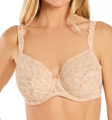 NWOT Prima Donna 016-3190 Magnolia Full Cup Underwire Bra Sz 36D UK - Light Tan