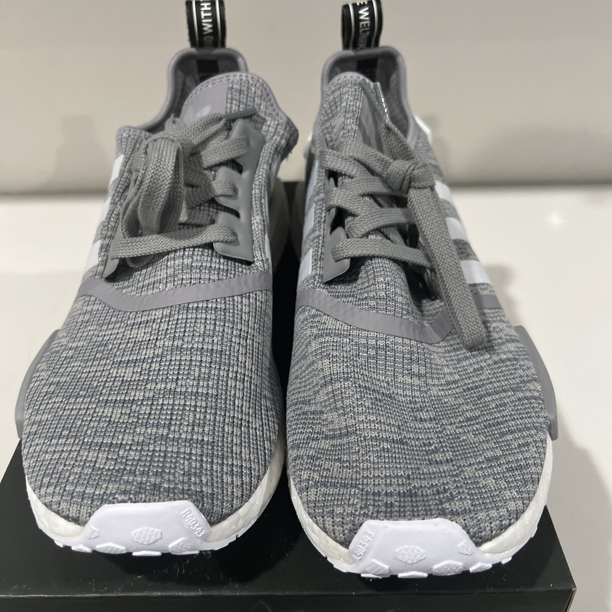 Men Addidas NMD-RI Gray