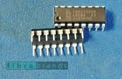 74HCT595N || NXP || Dip16 || NEW & ORIGINAL || 3 pcs