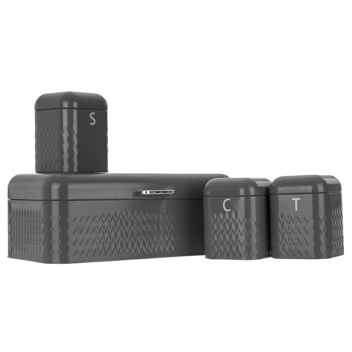 LIVIVO Bread Bin and Canister Set 4pc Kitchen Storage Tea Coffee Sugar
Opens in a new window or tab