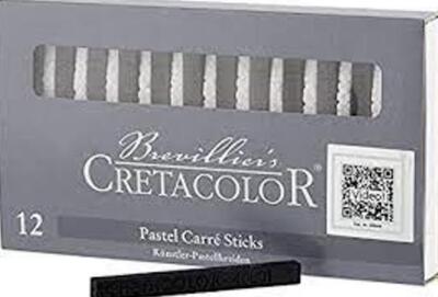 Cretacolor Pastel Carre Nero Set of 12