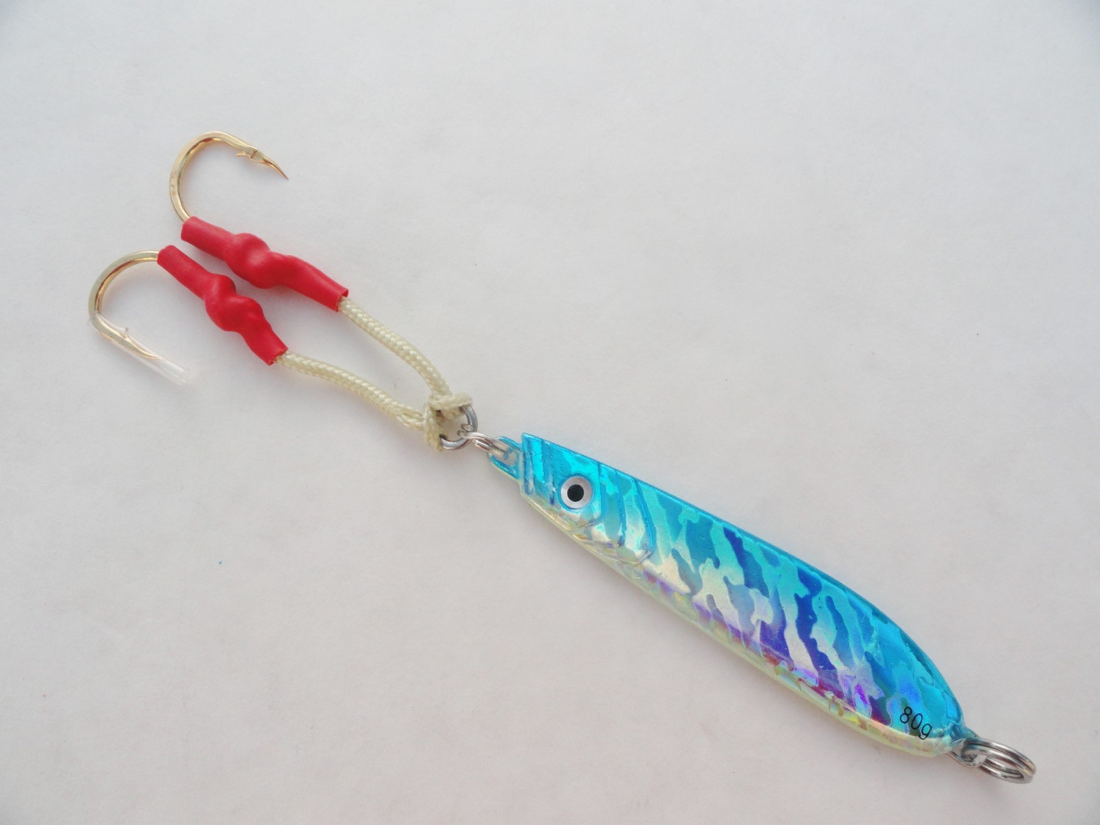 10 Knife Jigs 2.8oz/ 80g Vertical Butterfly Fishing Lures -2 x 5 Colors - Image 2