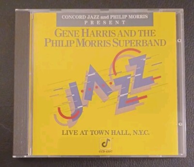 Gene Harris & The Philip Morris Superband Live at Town Hall NYC Cd