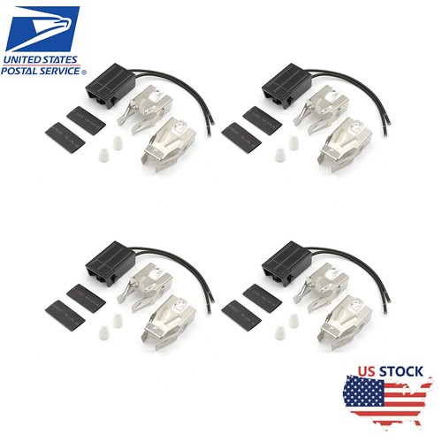 4PACK 330031 Electric Stove Range Burner Receptacle Kit Whirlpool