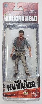 McFarlane Toys The Walking Dead TV Serie 7 : Zelle Block Grippe Walker Figur Neu