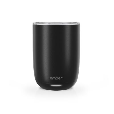 Ember Temperature Control Smart Cup, 14 oz, App-Controlled Heated Coffee Cup Blk