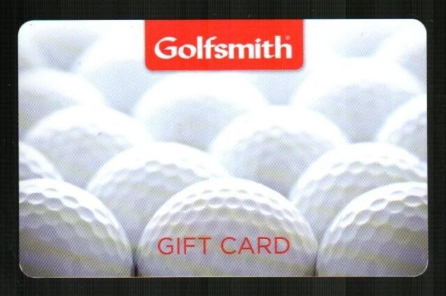 GOLFSMITH Golf Balls 2012 Gift Card ( $0 )