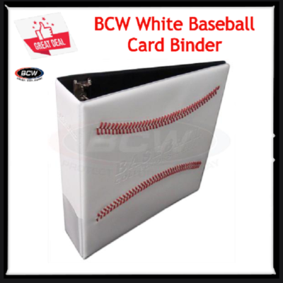 3 in. Album - Baseball Collectors Album - White 3 in. Album - Baseball Collectors Album - White