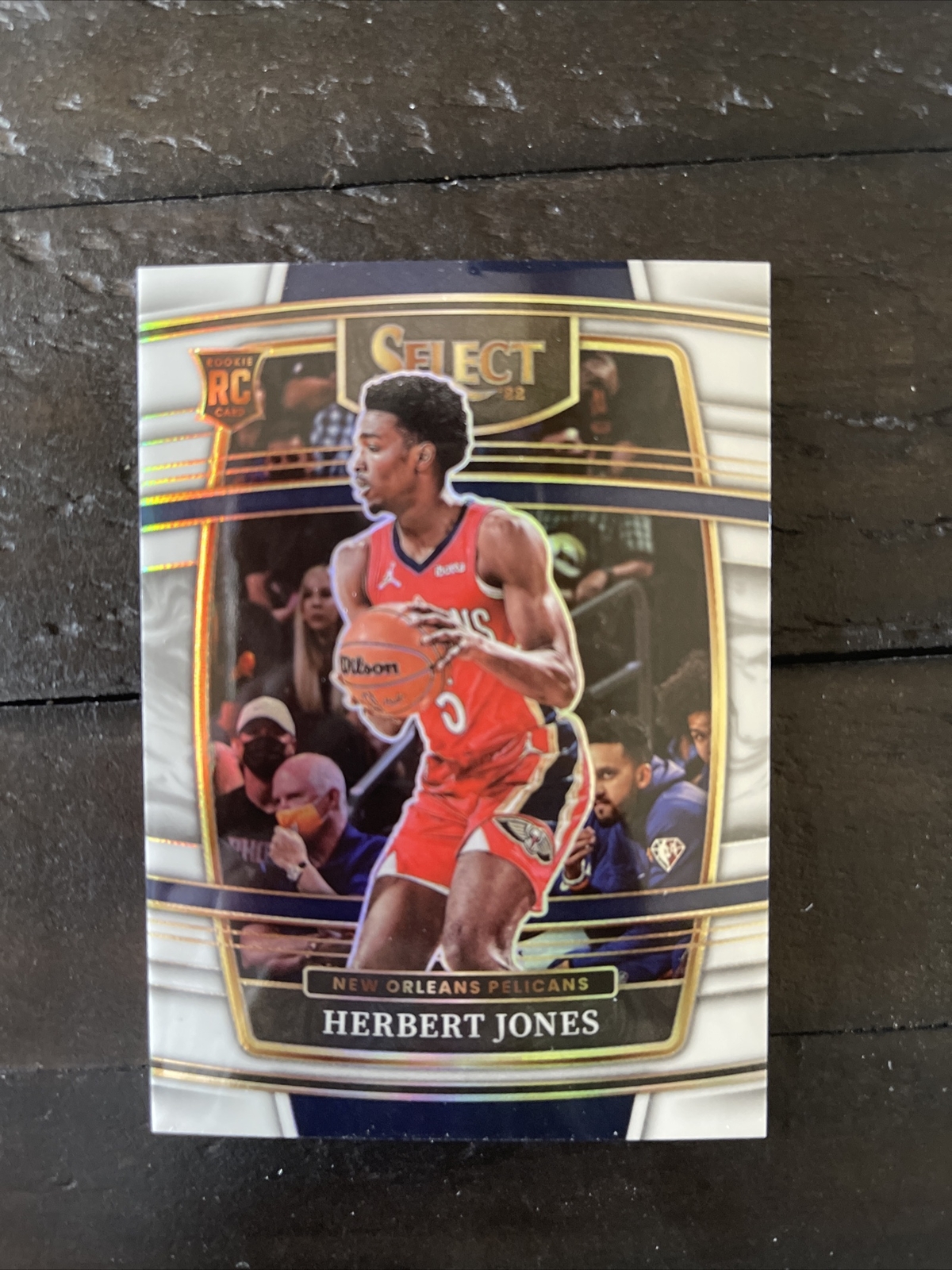 2021-22 Panini Select Basketball /149 Herbert Jones Concourse White Holo Rookie