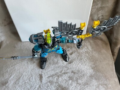 Lego Bionicle 90661 2009 Blue/Gray Complete With Weapons. | eBay