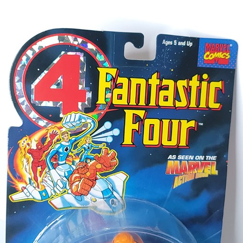 Fantastic Four The Thing Action Figure Clobberin' Time 1994 Toy biz Marvel NEW - Picture 3 of 5