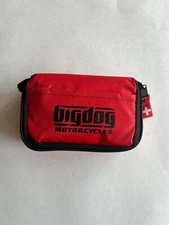 BIG DOG MOTORCYCLES 20 PC FIRST AID KIT BASIC CUSTOMIZE PORTABLE MEDICAL W/ LOGO