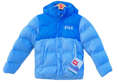 Helly Hansen Girl's Insulated Blue Vision Jacket $190, Size: 8
