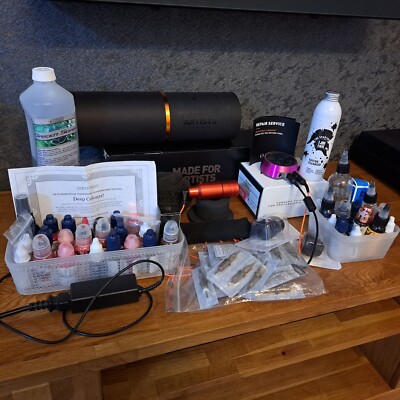 Chayenne Sol Nova Tattoo Maschine Pen mit Zubehör. Top Zustand