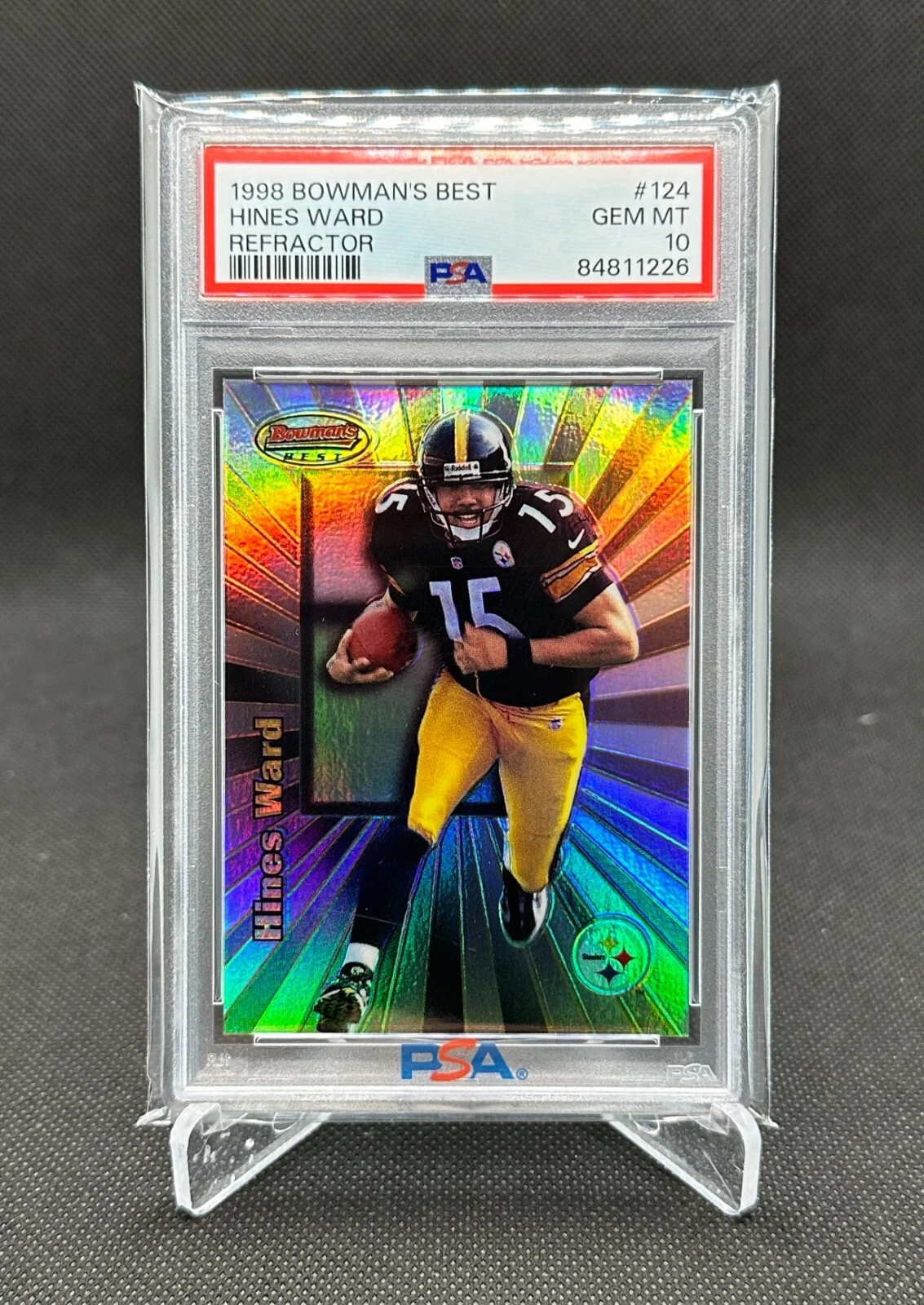 Hines Ward Bowman's Best #124 Refractor