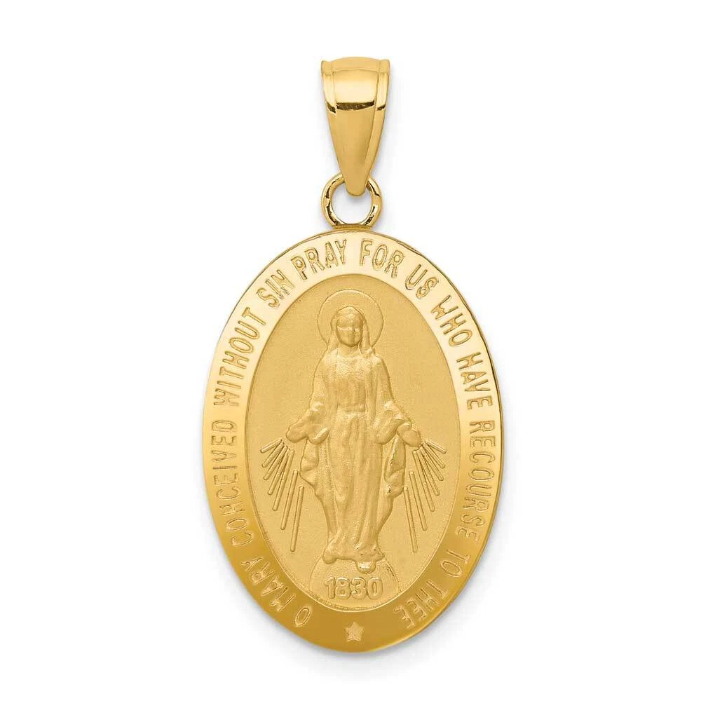 Miraculous medal deals gold charm