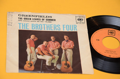 BROTHERS FOUR 7'' Greenfields Orig Italien 1963
