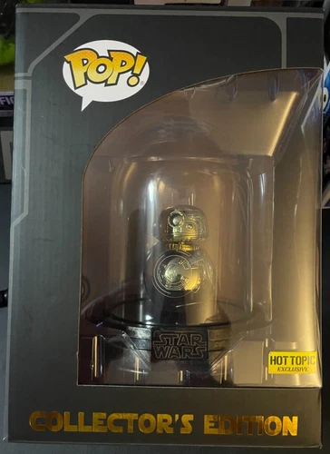 Funko Pop!: Star Wars Gold Chrome BB-8 - Hot Topic Collector's Edition