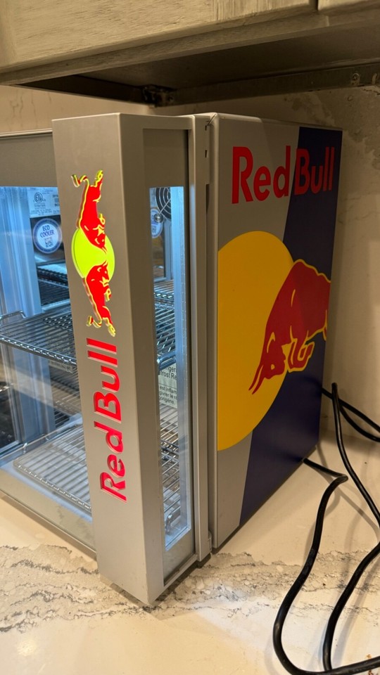 red bull mini fridge baby cooler 2020 Rb-bc2020 Eco led | eBay