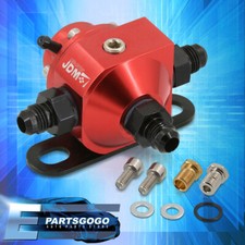 For Universal Performance Adjustable Fuel Pressure Regulator Oil 11 Ratio Red For Universal Performance Adjustable Fuel Pressure Regulator Oil 11 Ratio Red